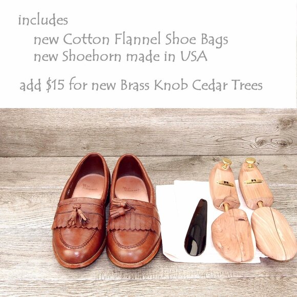 Allen Edmonds POMPANO Loafer 10 D Soft Nappa Leather * add $15 new Cedar Trees main image 9